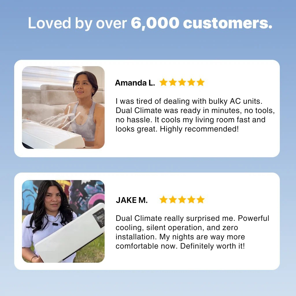 DualClimate™ - Dual Air Conditioner [SPECIAL OFFER]